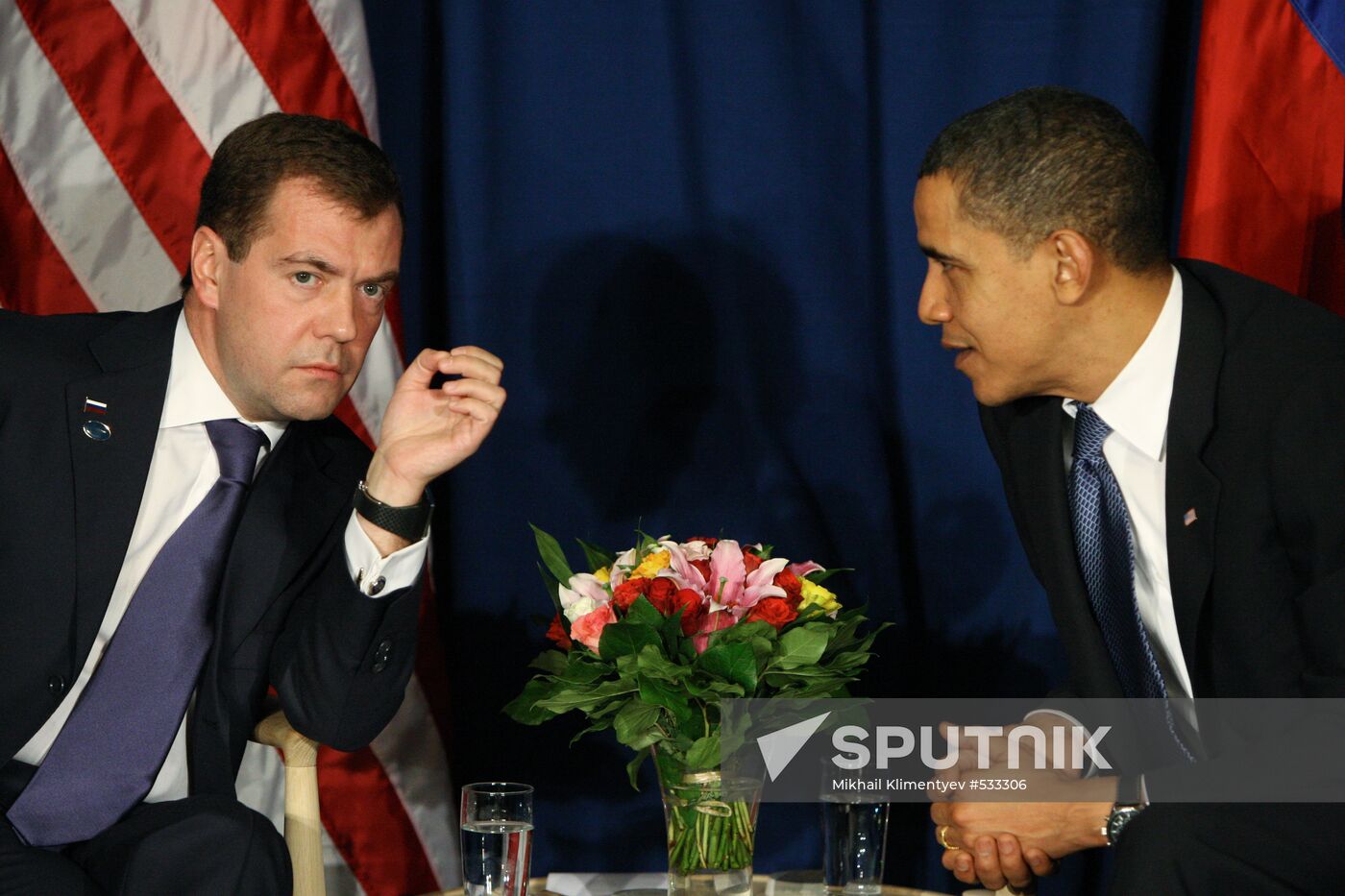 Russian, United States presidents hold talks in Copenhagen