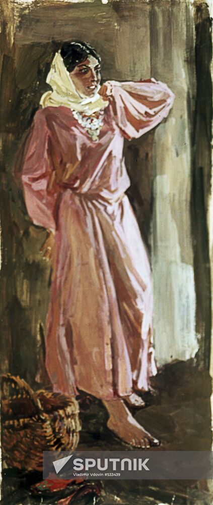 Illustration "Maryana"