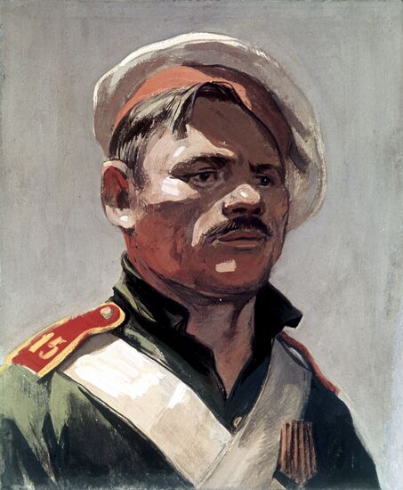 Illustration "The Defender of Sevastopol"