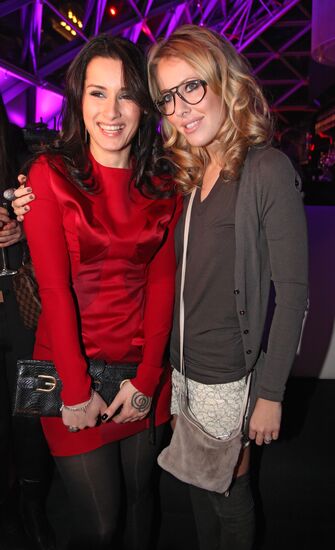 Tina Kandelaki and Ksenia Sobchak