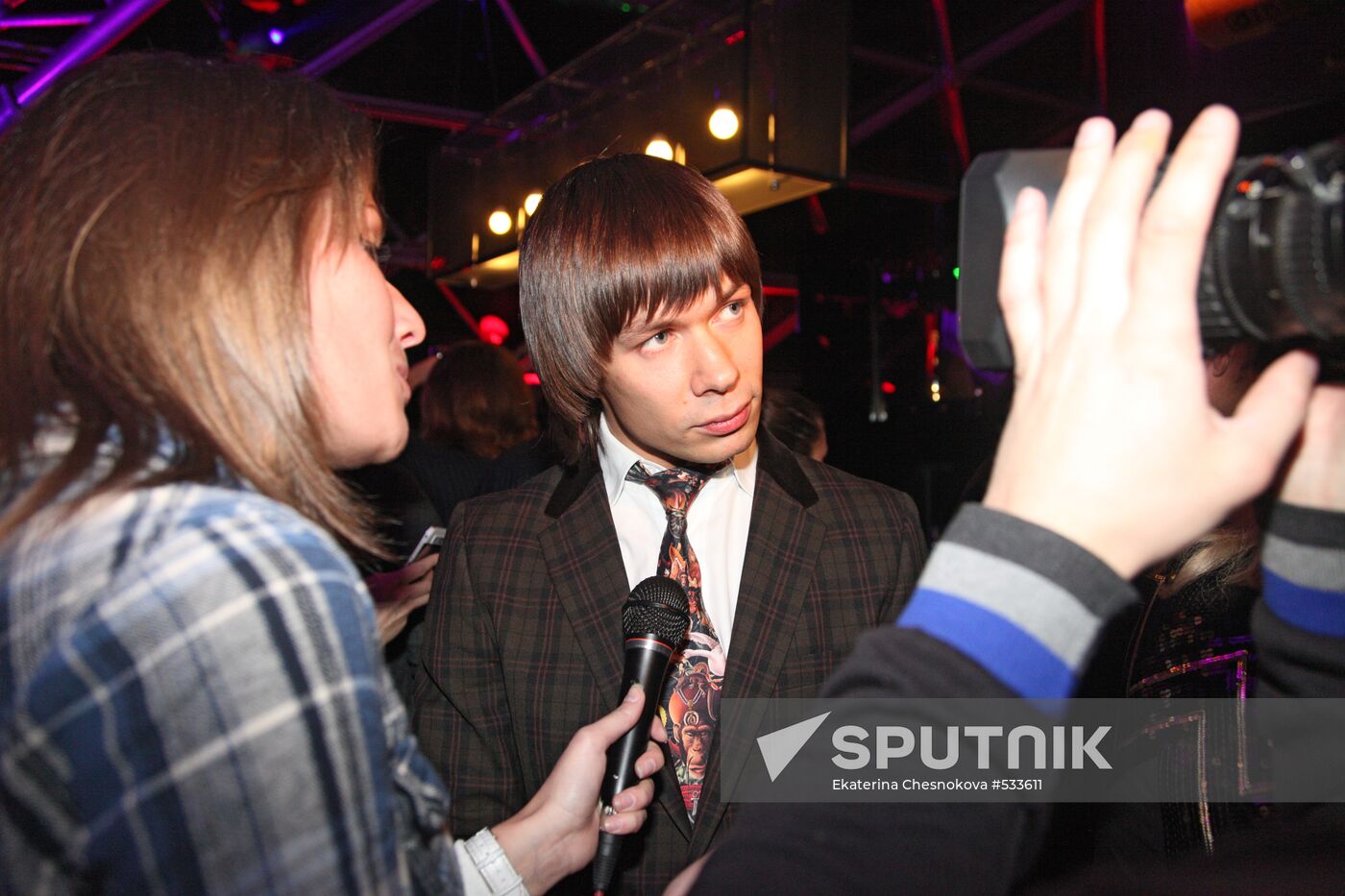 Pop singer Stas Pyekha