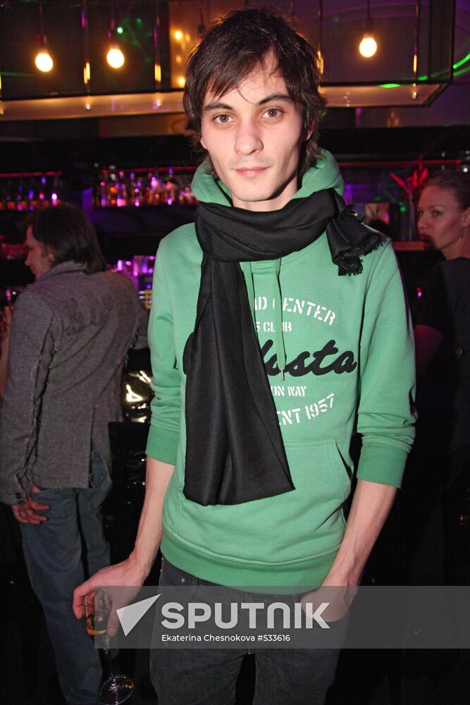 Fashion designer Alexander Terekhov