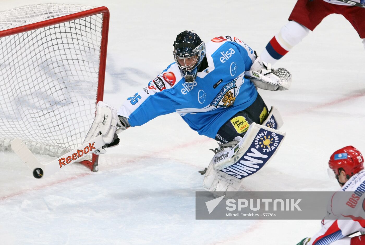 Ice Hockey Channel One Cup: Russia vs. Finland