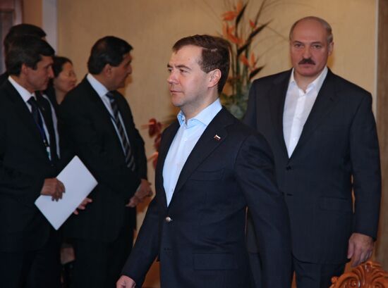 Dmitry Medvedev visits Kazakhstan