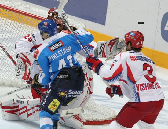 Ice Hockey Channel One Cup: Russia vs. Finland