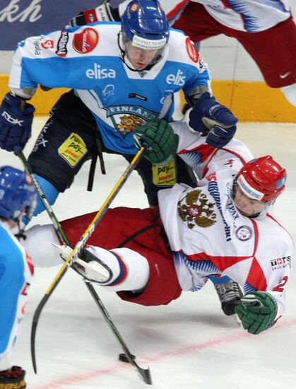 Ice Hockey Channel One Cup: Russia vs. Finland