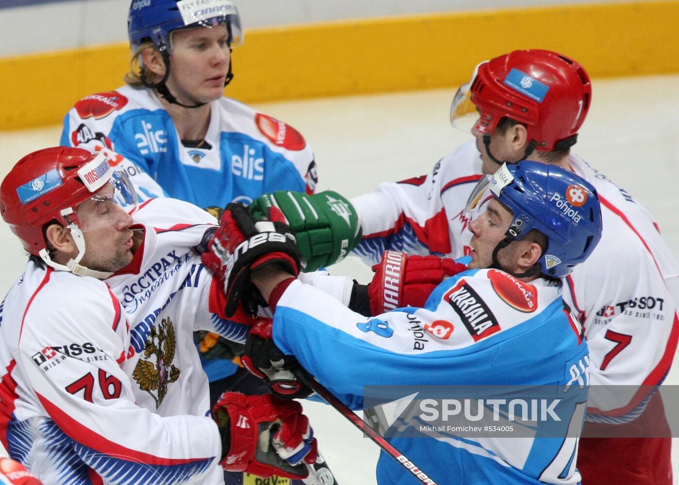 Ice Hockey Channel One Cup: Russia vs. Finland