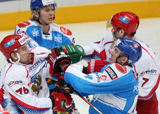 Ice Hockey Channel One Cup: Russia vs. Finland