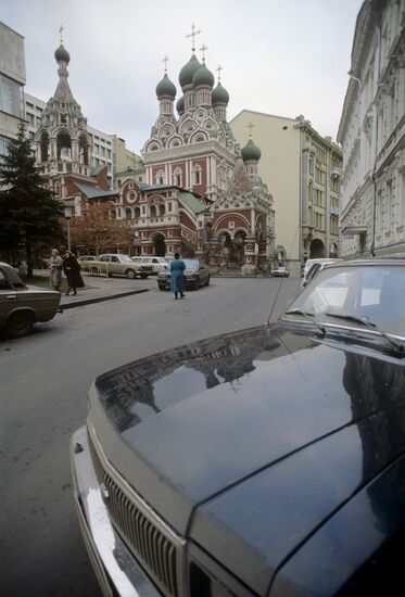 A view on the Trinity Church in Nikitniki