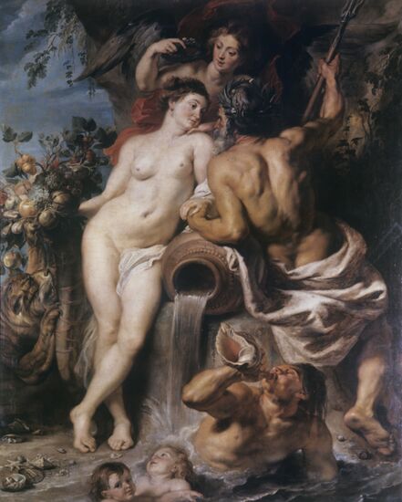 "Union of Earth and Water". Reproduction