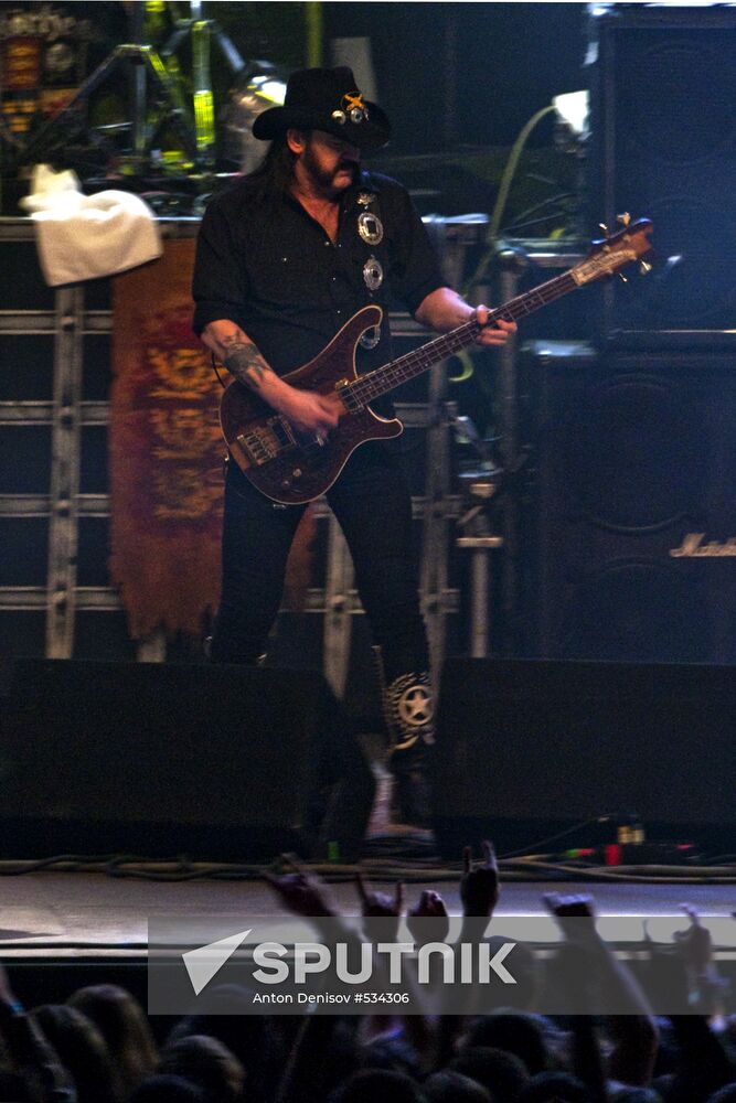 Motörhead concert