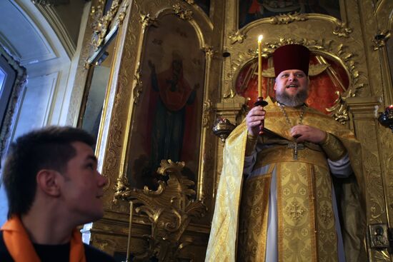 Bethlehem Torch in Russia