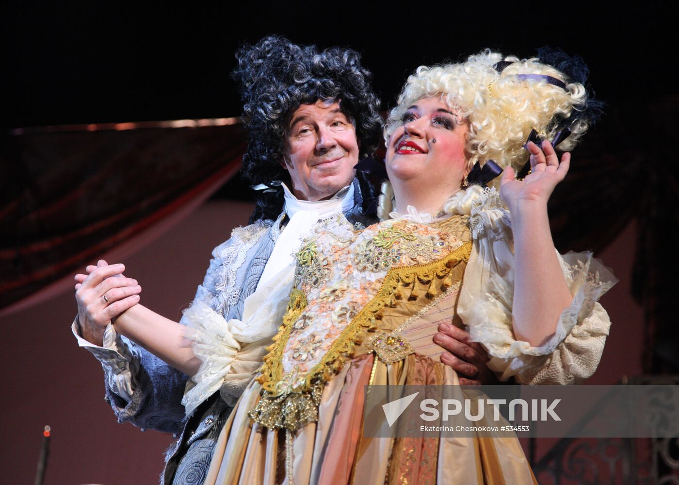 Premiere of Theater Director play in Moscow