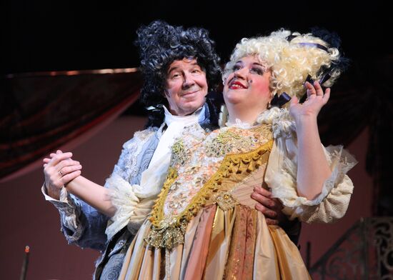 Premiere of Theater Director play in Moscow