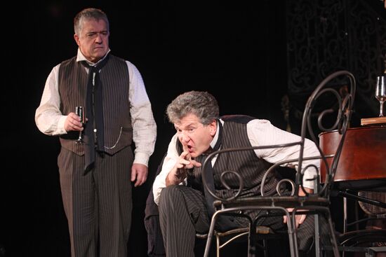 Premiere of Theater Director play in Moscow