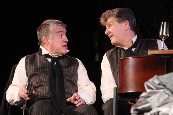 Premiere of Theater Director play in Moscow