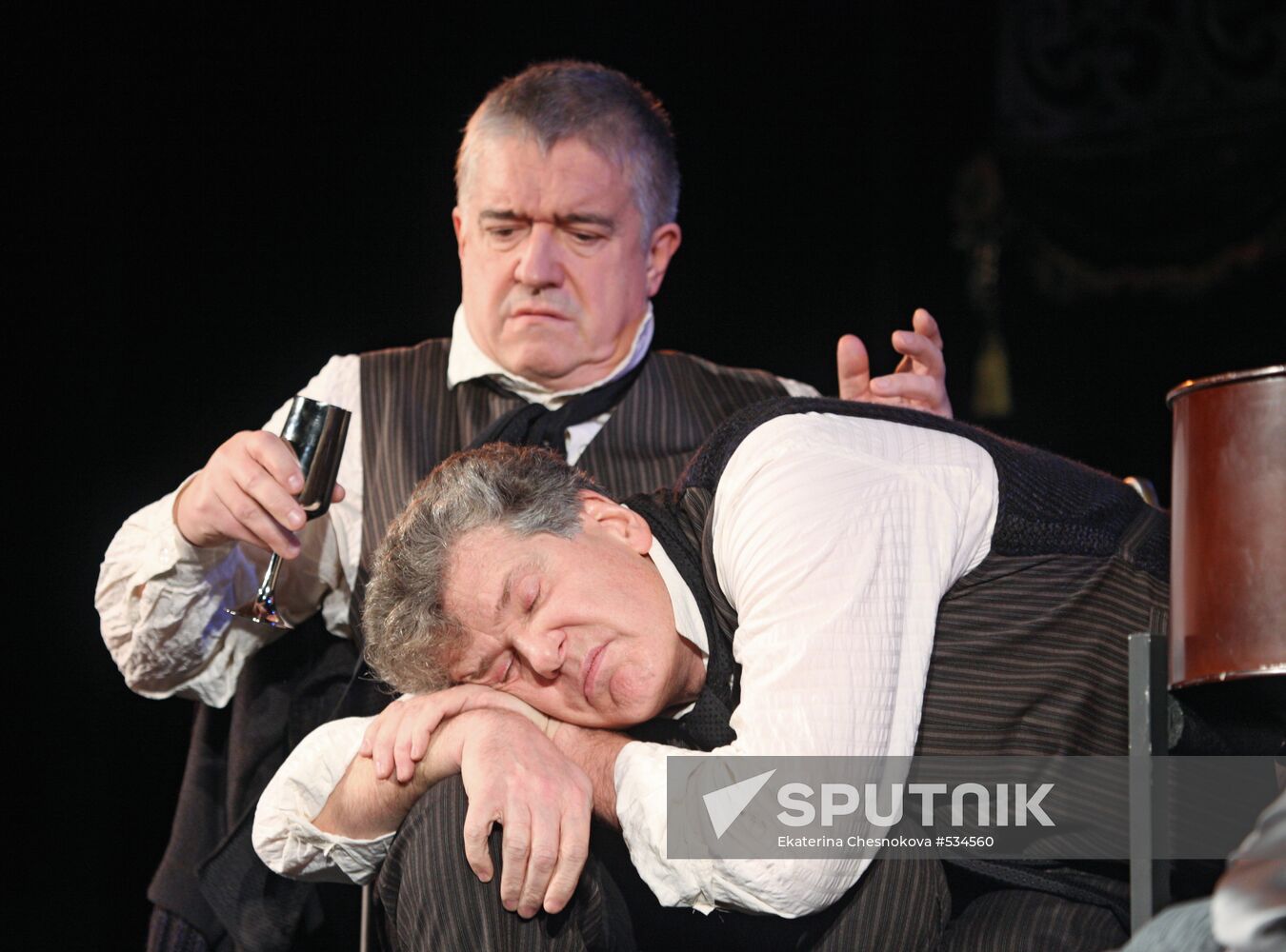 Premiere of Theater Director play in Moscow