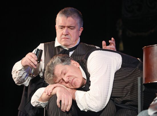Premiere of Theater Director play in Moscow