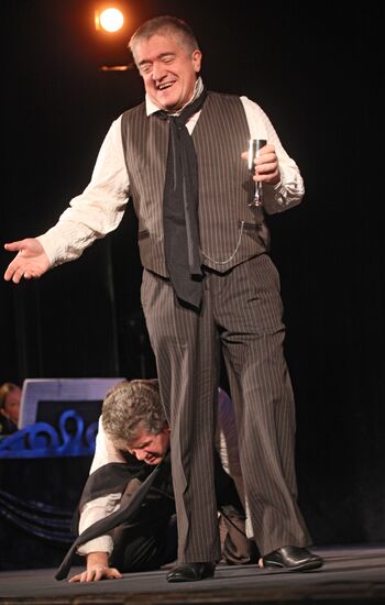 Premiere of Theater Director play in Moscow