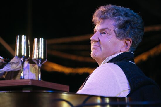 Premiere of Theater Director play in Moscow