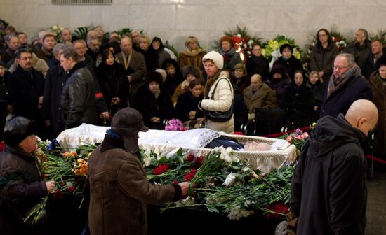 Paying last respects to politician and economist Yegor Gaidar