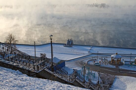 Heavy frosts in Nizhny Novgorod Region