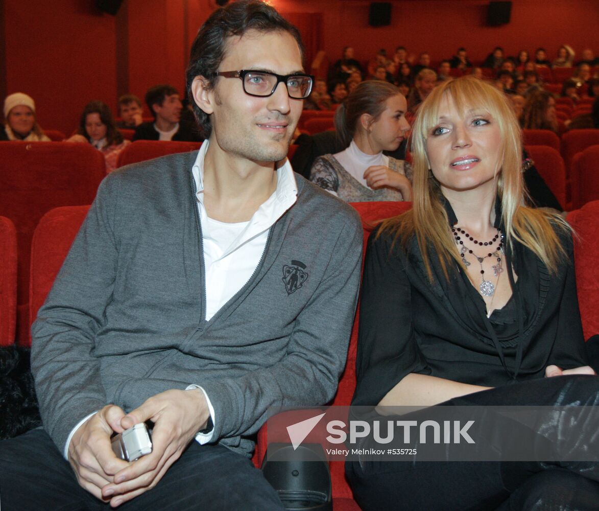 Kristina Orbakaite and her husband Mikhail Zemtsov