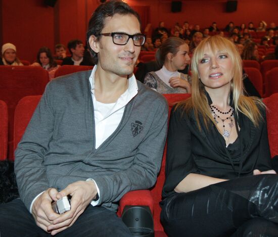 Kristina Orbakaite and her husband Mikhail Zemtsov