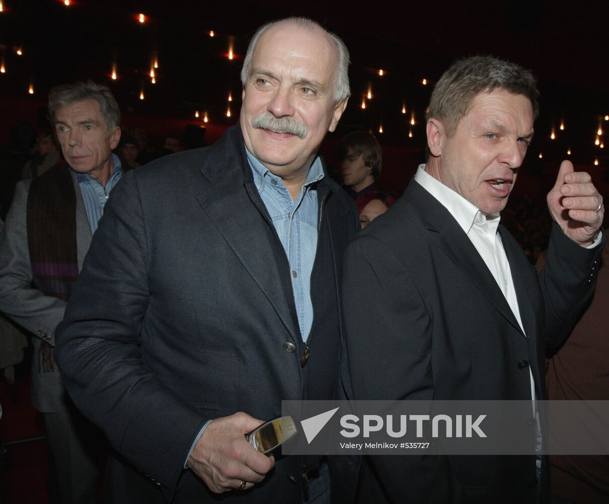 Nikita Mikhalkov and Yury Nikolayev
