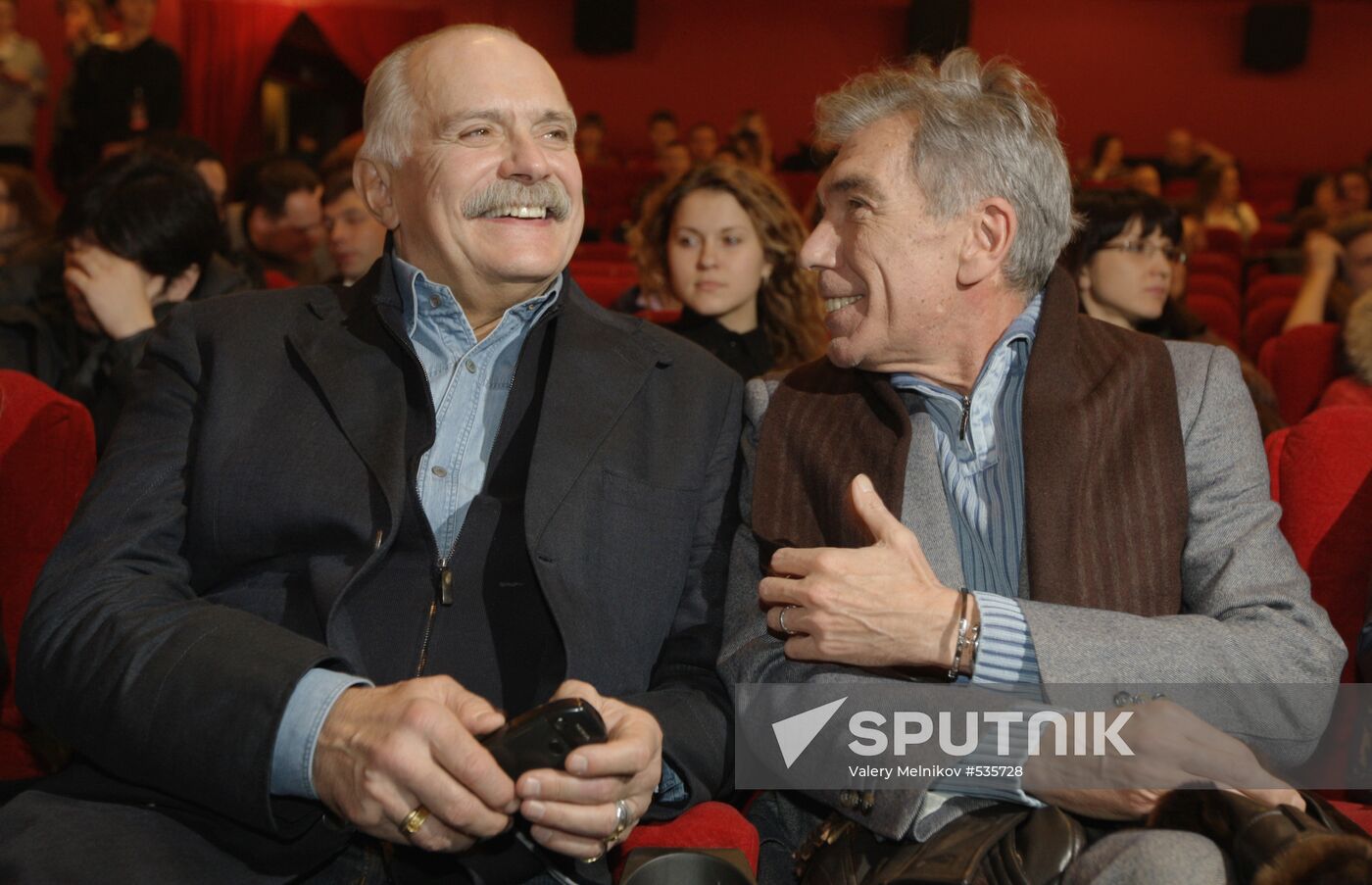 Nikita Mikhalkov and Yury Nikolayev