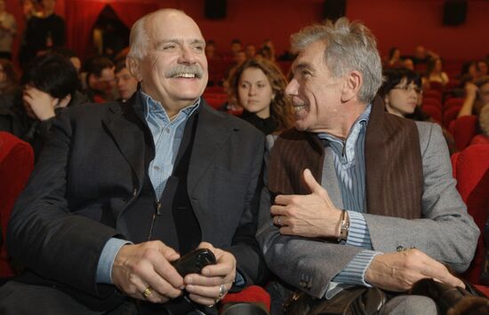 Nikita Mikhalkov and Yury Nikolayev