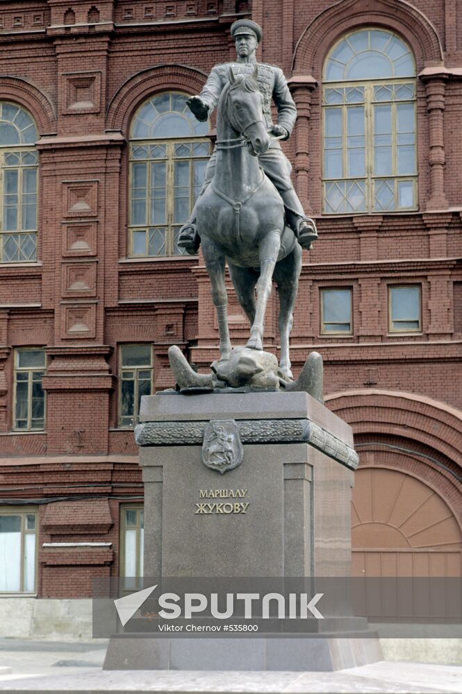 Monument to Georgy Zhukov