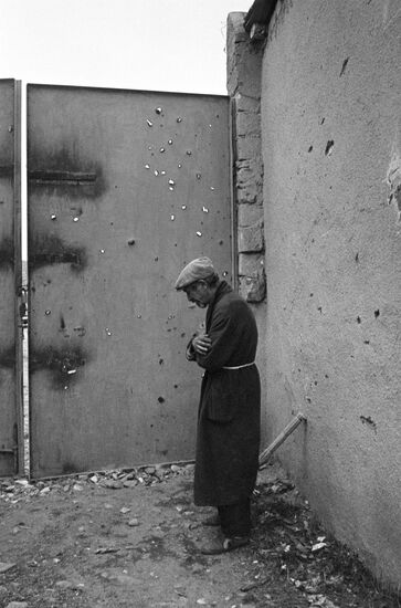 House riddled with bullets in Ağdam