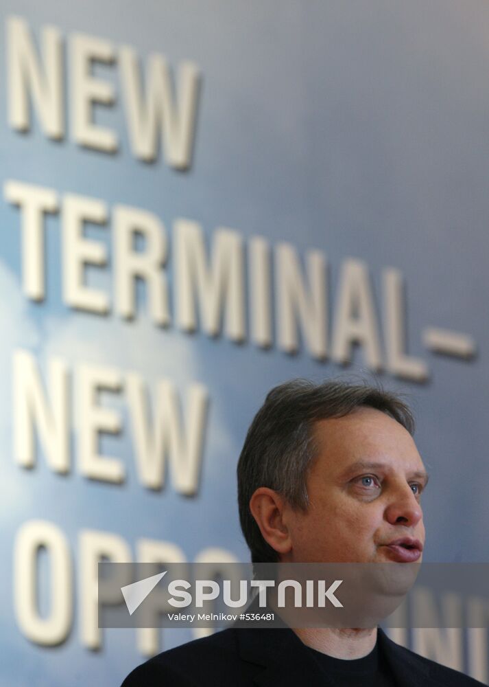 Sheremetyevo director Mikhail Vasilenko