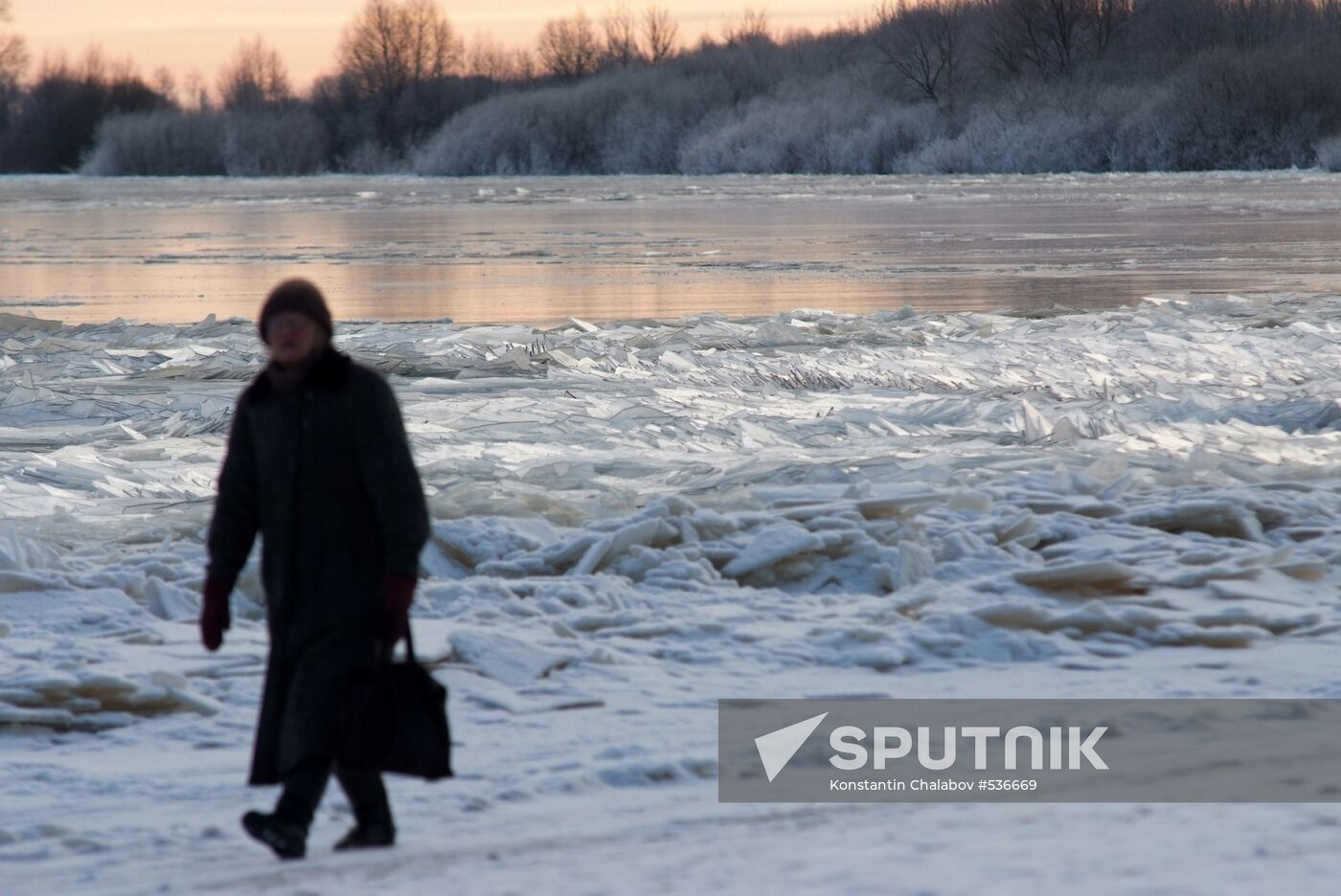 Frosts in Veliky Novgorod