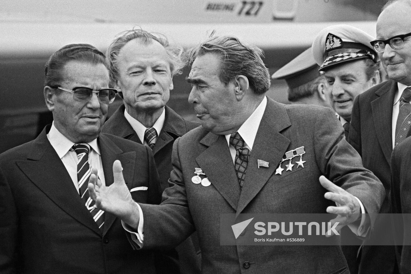Josip Broz Tito, Leonid Brezhnev