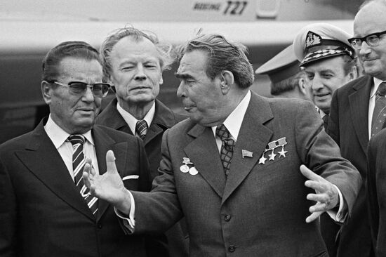 Josip Broz Tito, Leonid Brezhnev