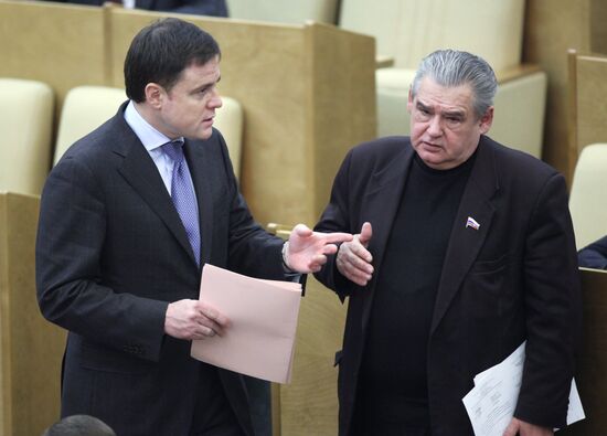 Vladimir Gruzdev and Nikolai Gonchar