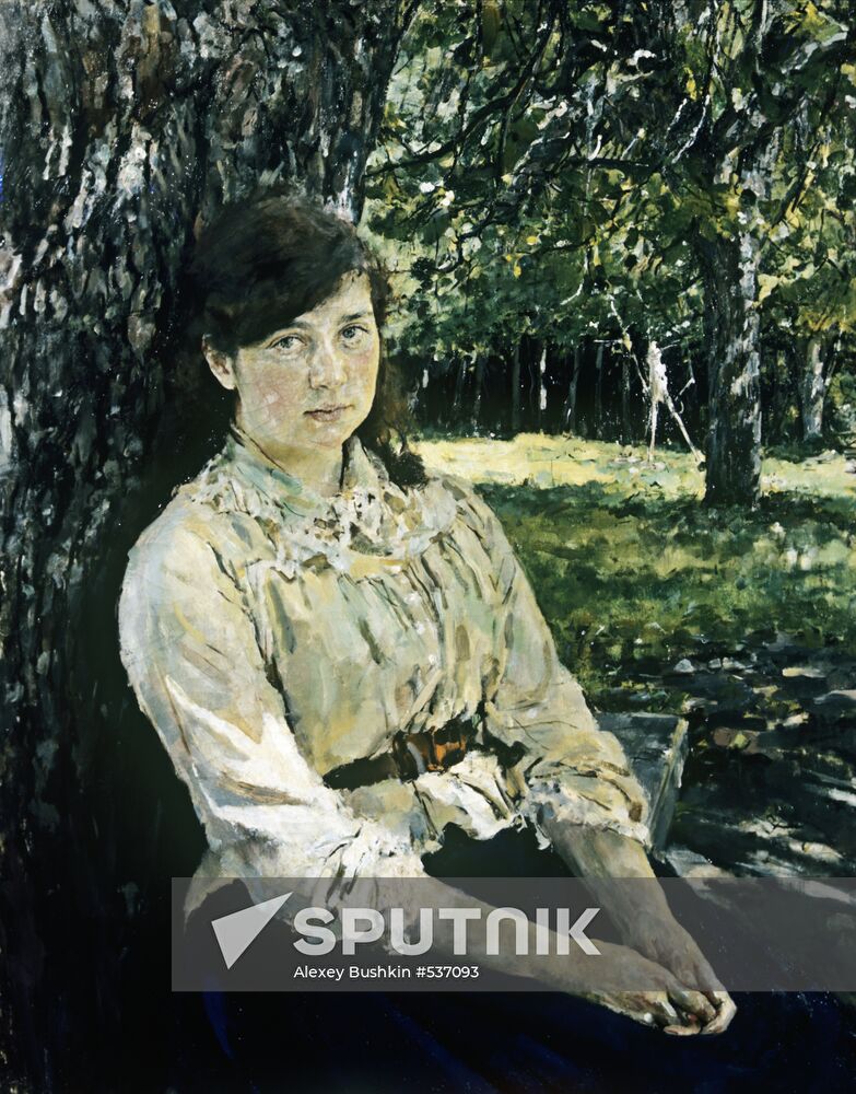Valentin Serov's Girl in the Sunlight