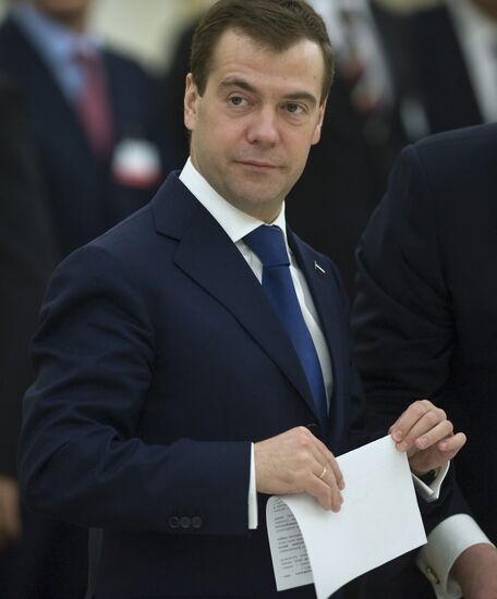 Dmitry Medvedev visits Turkmenistan