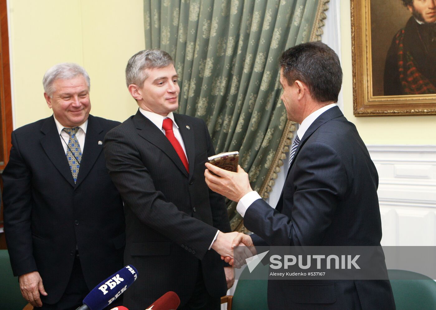 Viktor Petrakov, Alexander Kibovsky, Vladimir Markin