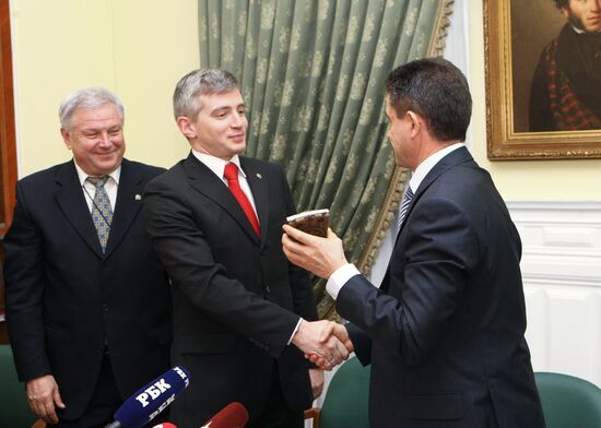 Viktor Petrakov, Alexander Kibovsky, Vladimir Markin