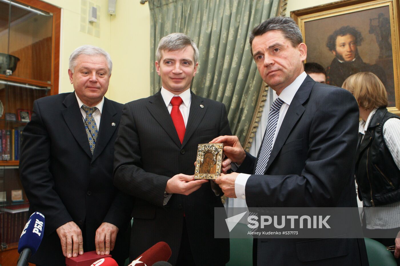 Viktor Petrakov, Alexander Kibovsky, Vladimir Markin