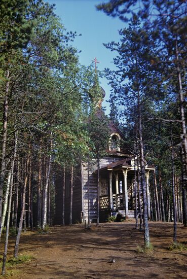 Hermitage on island of Valaam