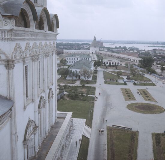 View of Astrakhan Kremlin
