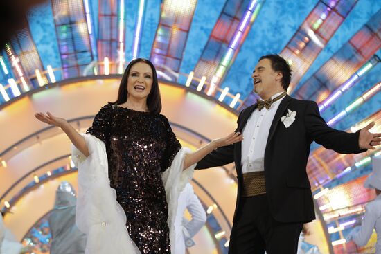 Singers Sofia Rotaru and Valery Meladze