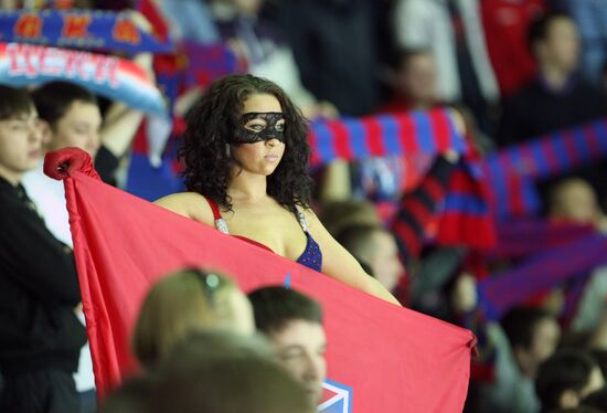 Kontinental Hockey League, CSKA (Moscow) 2-1 Spartak (Moscow)