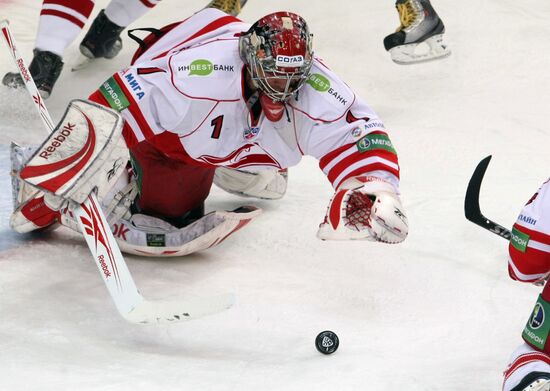 Kontinental Hockey League, CSKA (Moscow) 2-1 Spartak (Moscow)