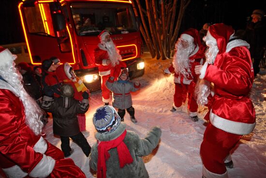 "Christmas Caravan" in Sverdlovks Region