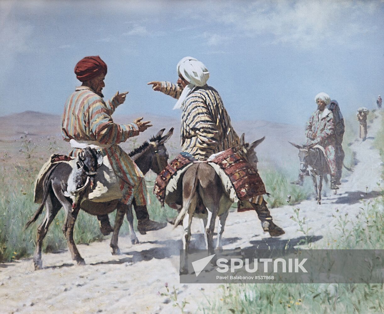 Vasily Vereshchagin's Mullah Rahim and Mullah Karim